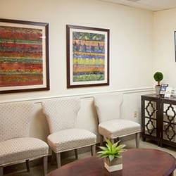 Dental office waiting area