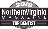 2018 Northern Virginia Magazine Top Dentist Award logo